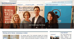 Desktop Screenshot of nordsueddialog.org